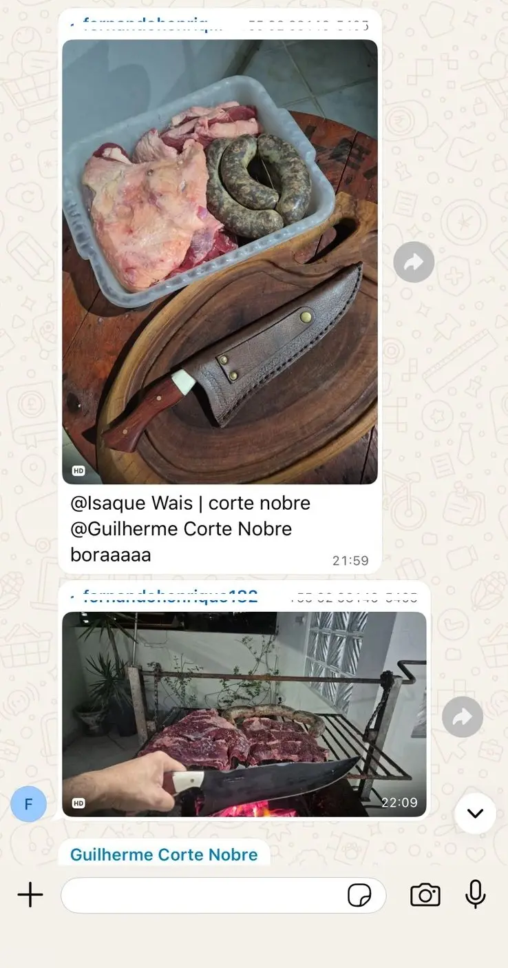 Picanheira Turca Corte Nobre - Produto em uso